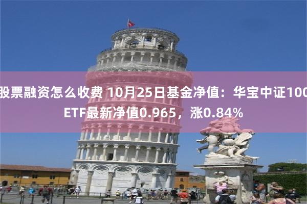 股票融资怎么收费 10月25日基金净值：华宝中证100ETF最新净值0.965，涨0.84%