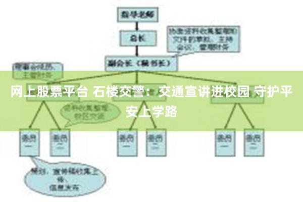 网上股票平台 石楼交警：交通宣讲进校园 守护平安上学路