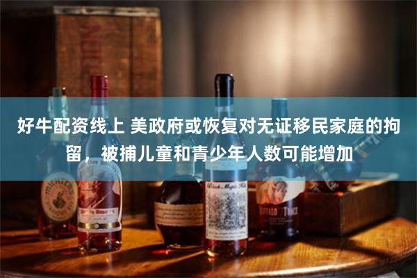 好牛配资线上 美政府或恢复对无证移民家庭的拘留，被捕儿童和青少年人数可能增加